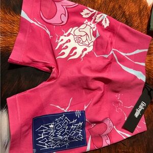 Attitude Pink Graphic Women's Shorts
